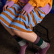 Chunky Rib Wool Socks Mauve