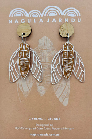 Cicada "Lirrinil" Earrings