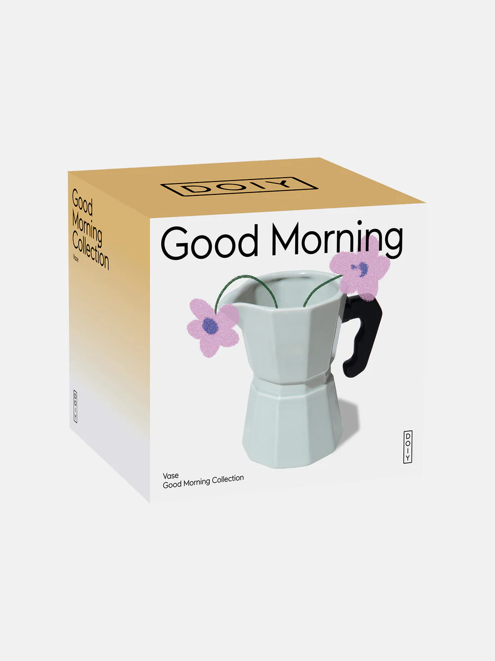 Good Morning Coffee Pot Vase