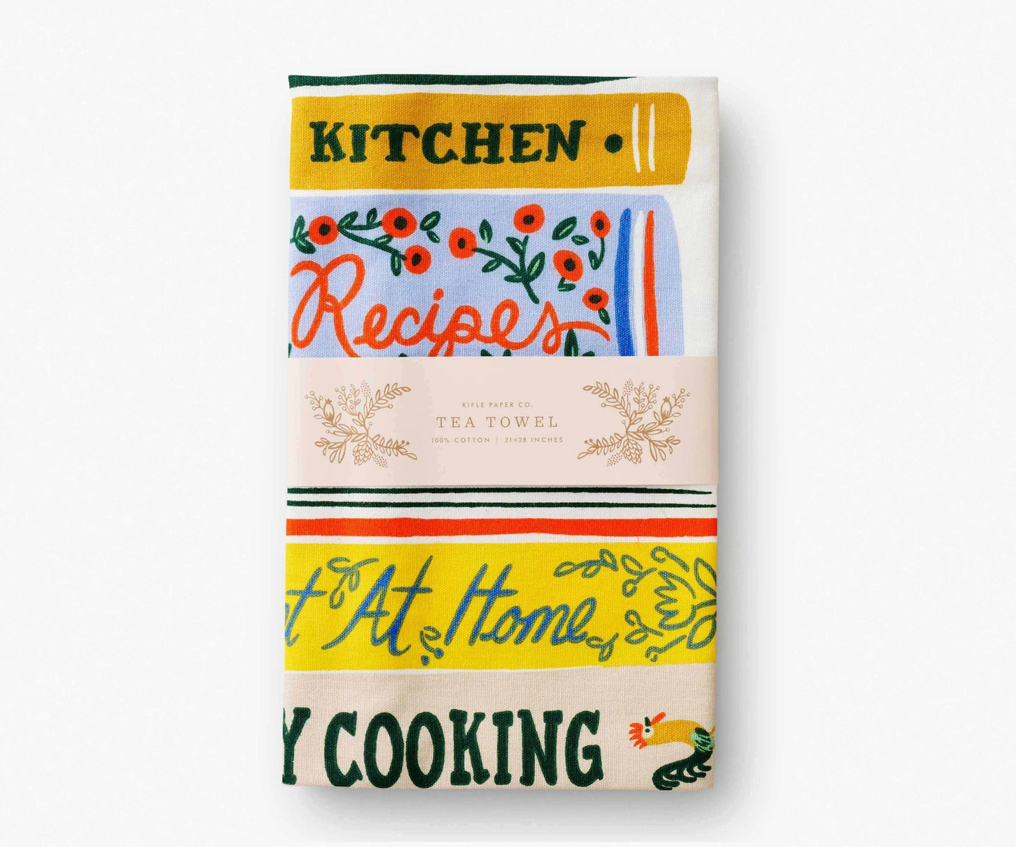 Cookbooks Fields Tea Towel