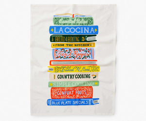 Cookbooks Fields Tea Towel