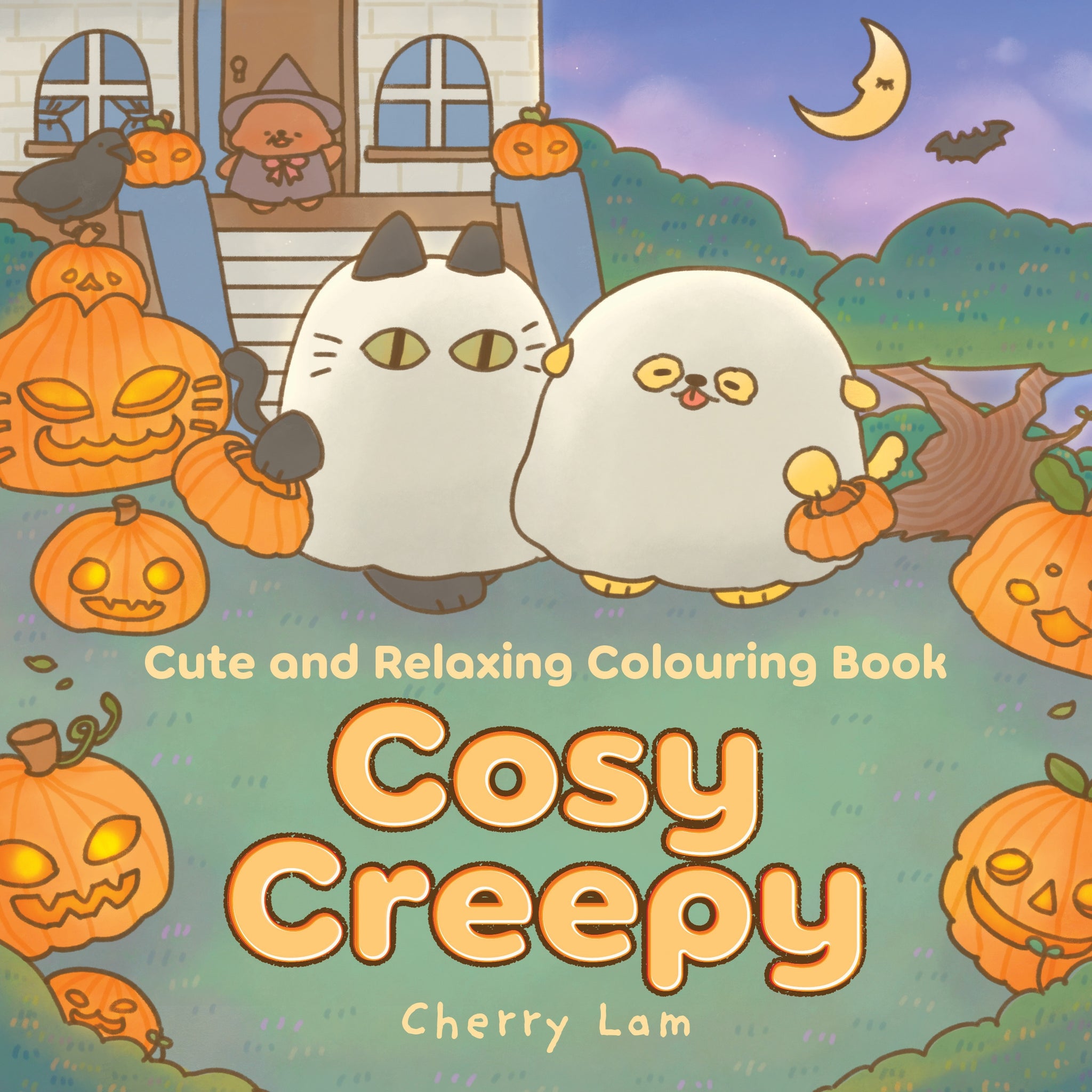 Cosy Creepy: Cute and Relaxing Halloween Colouring Book