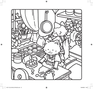 Cute & Cosy: Cuddly Days - A Simple, Snuggly Colouring Book