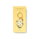 Daisies Enamel Keychain