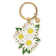 Daisies Enamel Keychain