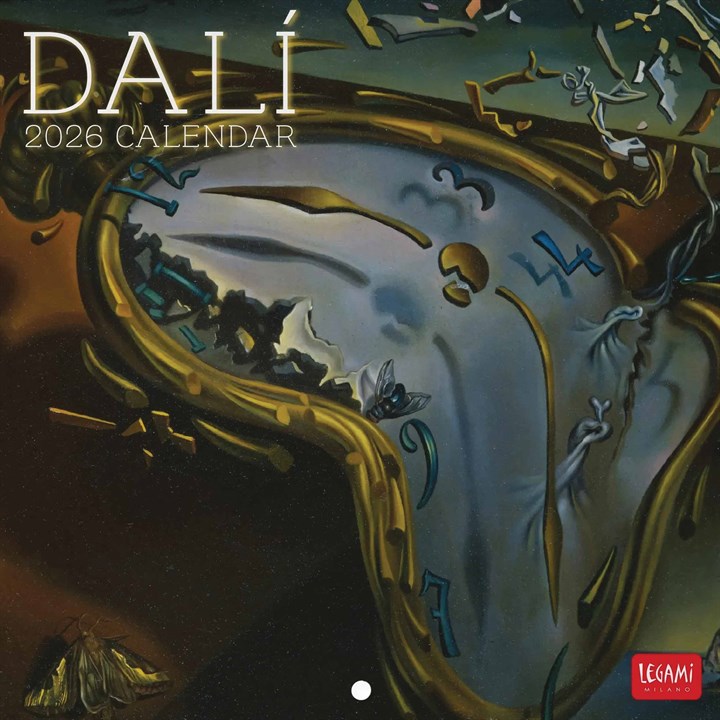Salvador Dali Mini Calendar 2026