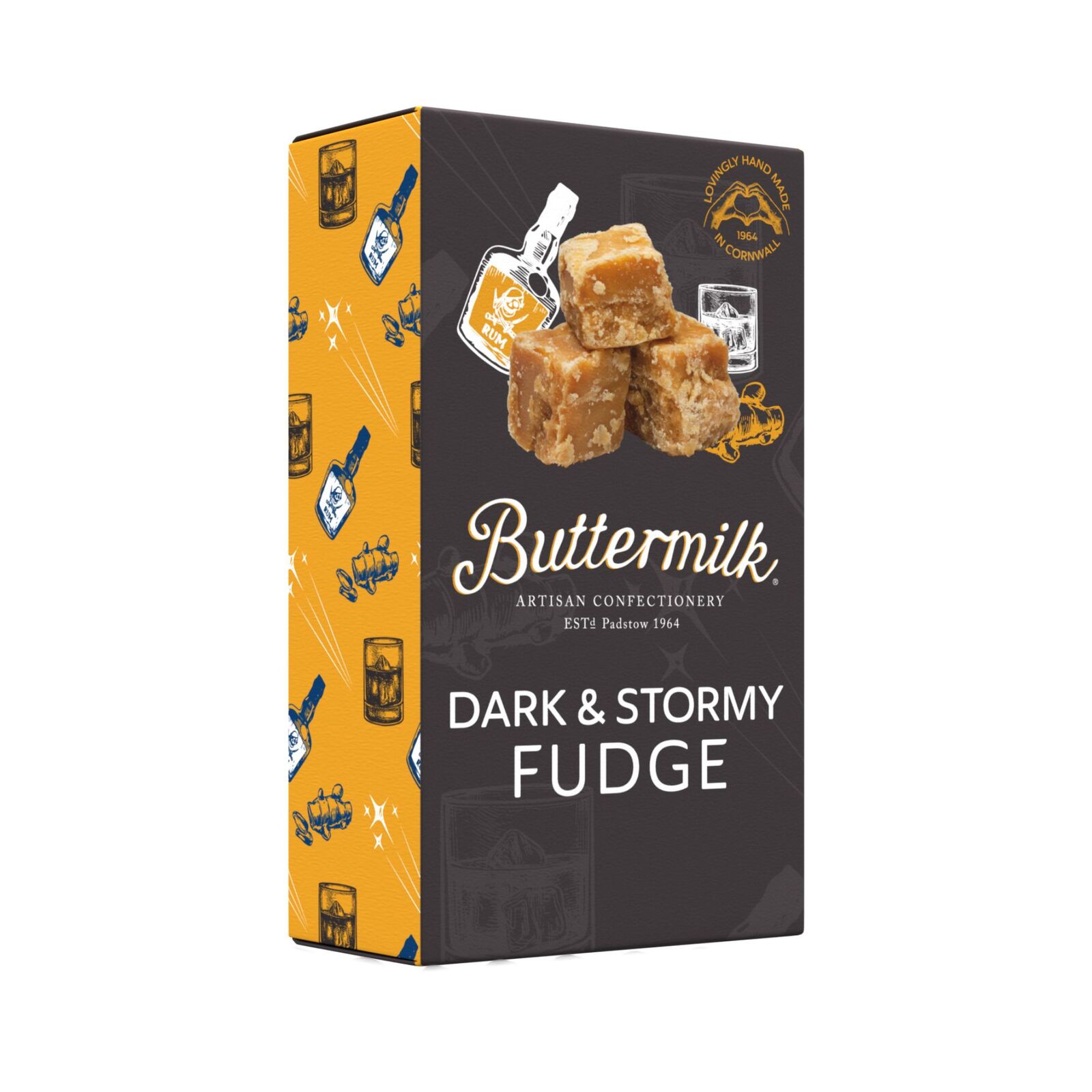 Dark & Stormy Cocktail Fudge 100g