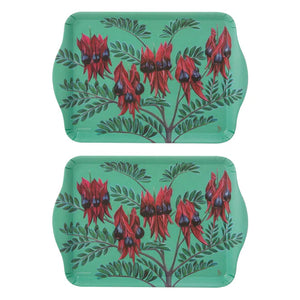 Native Flora Sturt's Desert Pea 2pk Scatter Tray