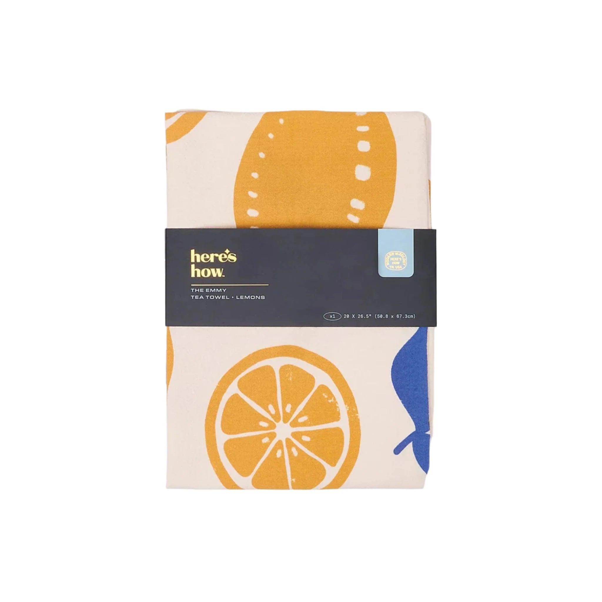Emmy Tea Towel - Lemons