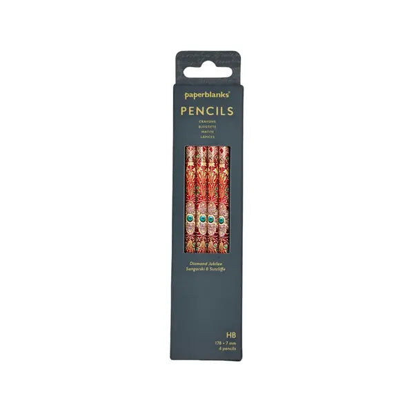 Diamond Jubilee Pencils 4 Pack