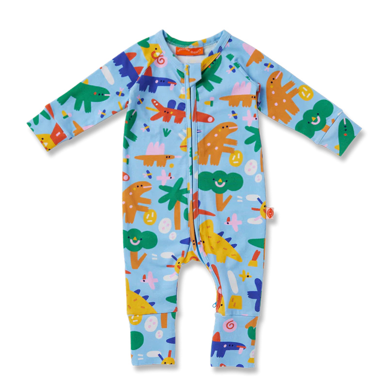 Dino Days Long Sleeve Romper