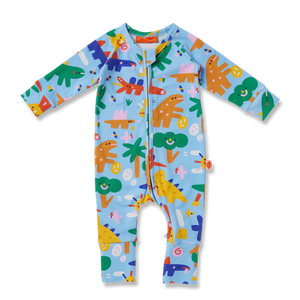 Dino Days Long Sleeve Romper