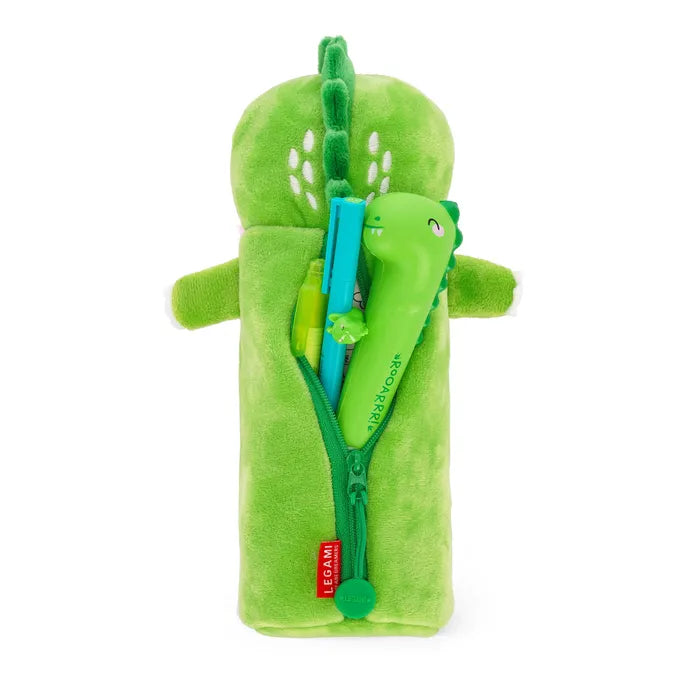 Dino Plush Pencil Case