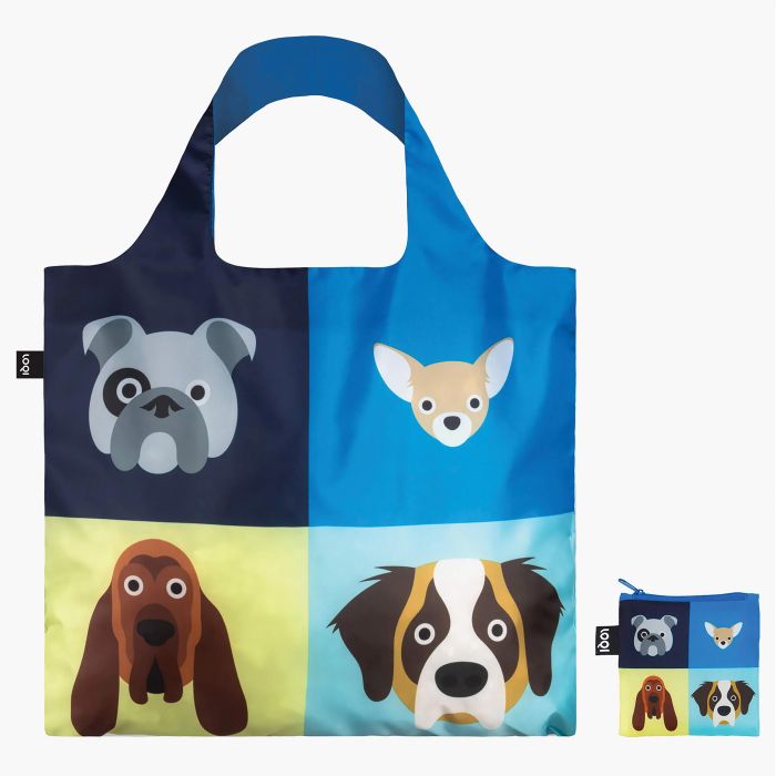 Dogs Stephen Cheetham LOQI Shopping Bag