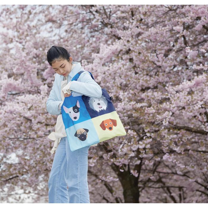 Dogs Stephen Cheetham LOQI Shopping Bag