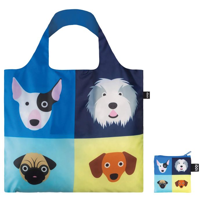 Dogs Stephen Cheetham LOQI Shopping Bag