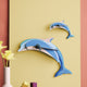 Dolphin Couple A4 Sea Creatures Wall Art