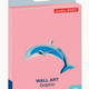 Dolphin B7 Sea Creatures Wall Art