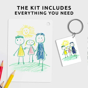Drawing Keyring Shrink Kit