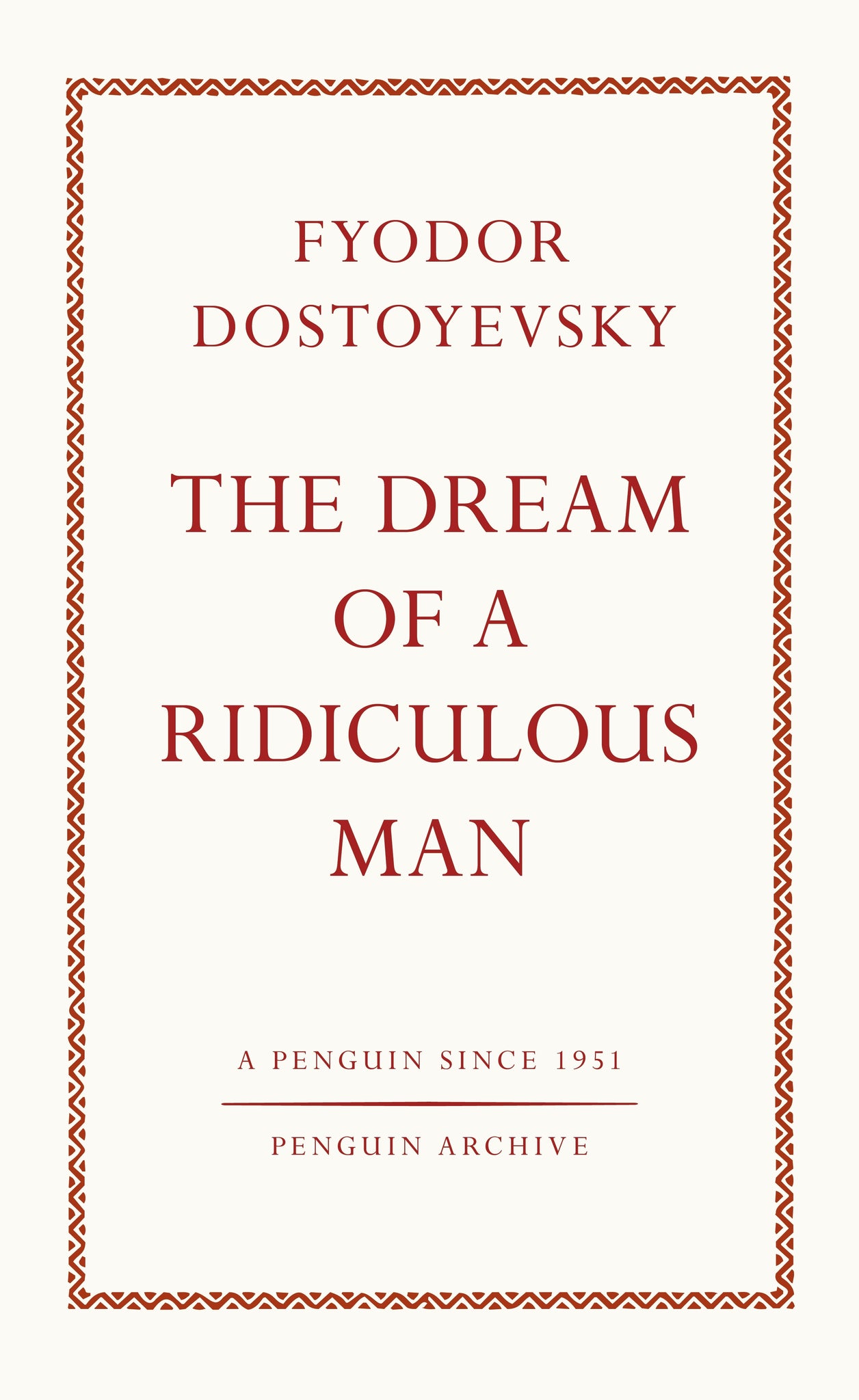 Dream of a Ridiculous Man