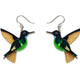 Dusky Starfrontlet Drop Earrings