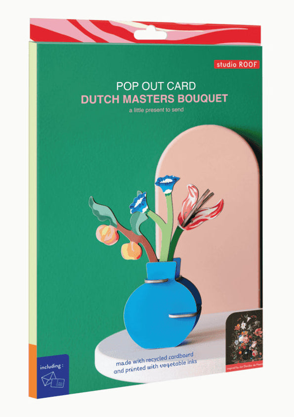 Dutch Masters Bouquet A6 Pop Out Card
