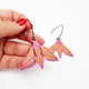 Midi Moth Earrings Elephant Hawk