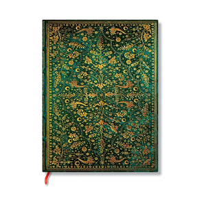 Emerald Flower Grande Hardcover Journal