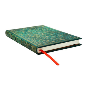 Emerald Flower Midi Hardcover Journal