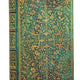Emerald Flower 2027 Mini Horizontal 18 Month Diary Planner