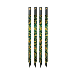 Emerald Flower Pencils 4 Pack