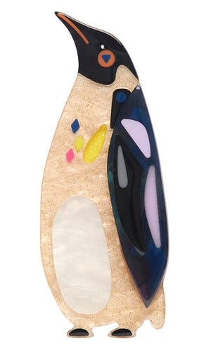 Emboldened Emperor Penguin Brooch