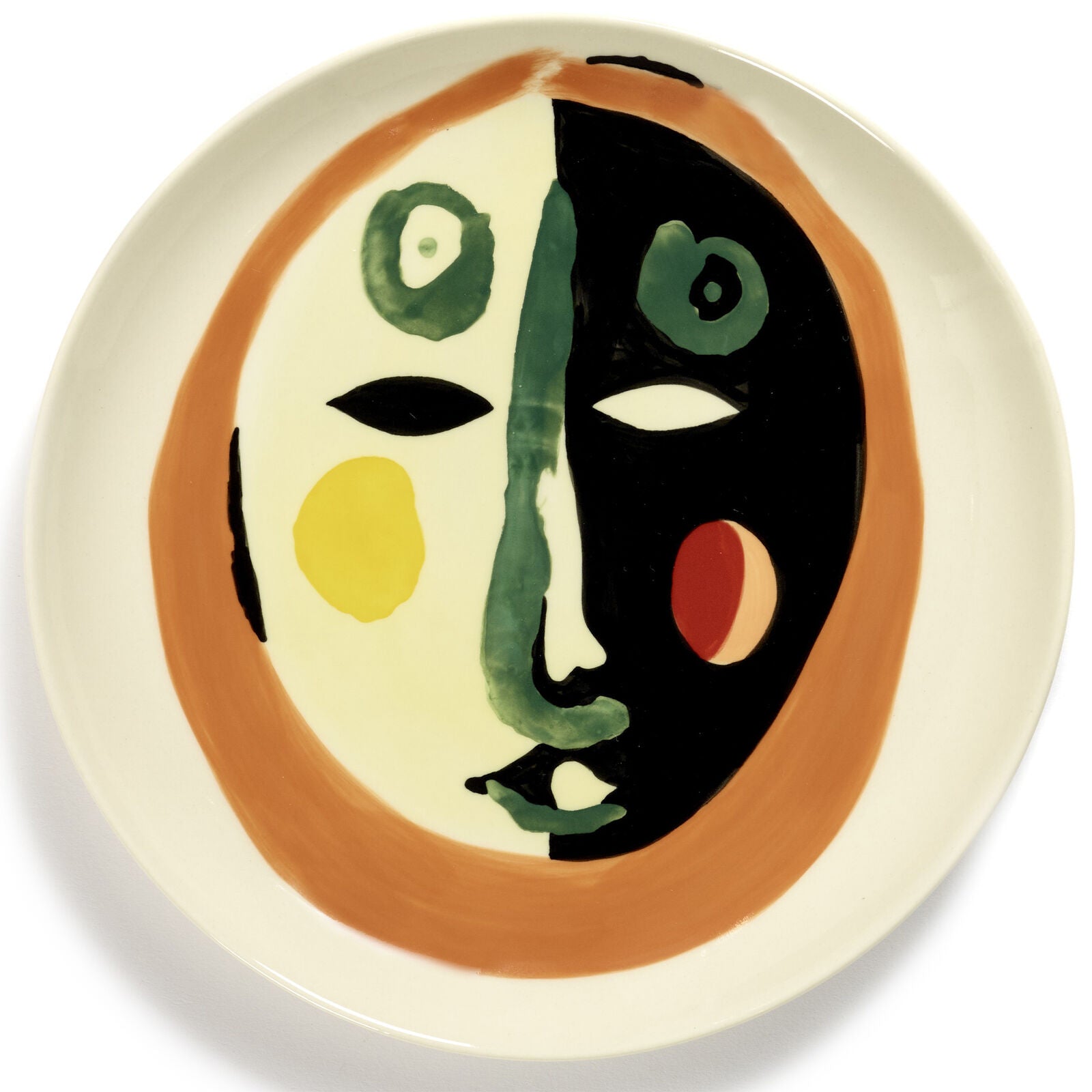 Plate Face No. 1 - Set of 2