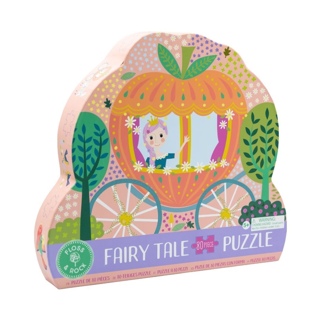 Fairy Tale Puzzle Pumpkin Carriage 80 Piece