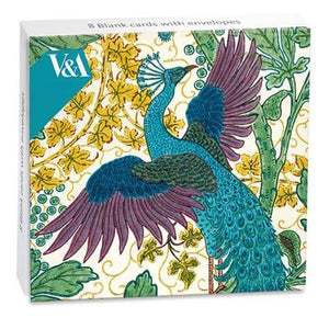 Fig and Peacock Notecard Wallet