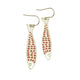 Midi Fishy Earrings Gold & Orange