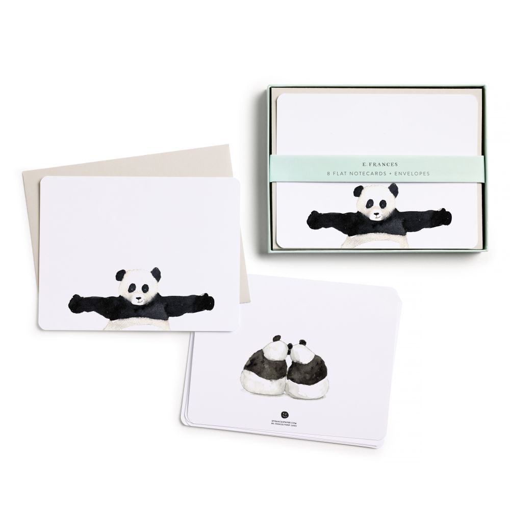 Flat Note Boxed Set - Panda Hug