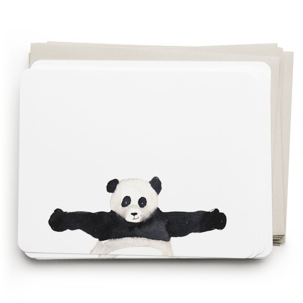 Flat Note Boxed Set - Panda Hug