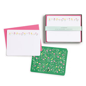 Flat Note Boxed Set - Spring Flowers