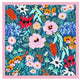 Flower Dance Silk Scarf Square