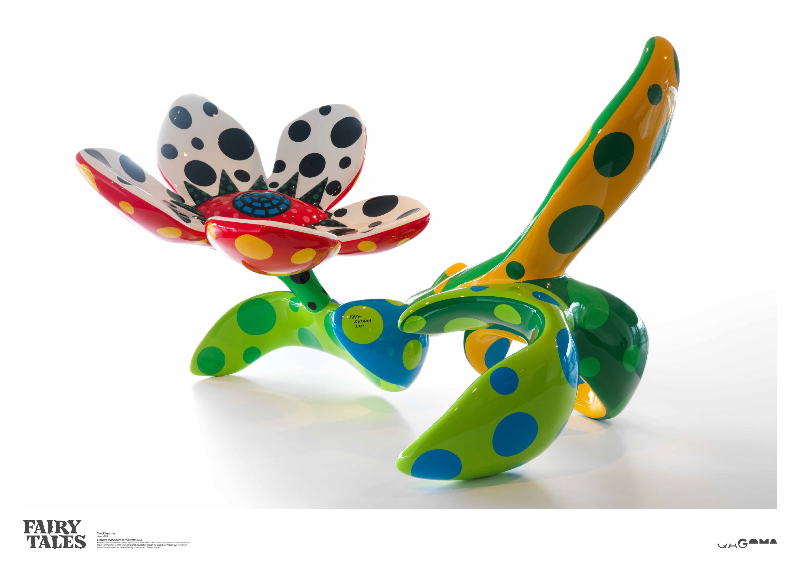 Flowers That Bloom At Midnight Print QAGOMA Store