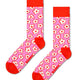 Flower Socks Pink