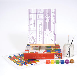 Paint By Numbers Kit: Frank Lloyd Wright Cactus & Form