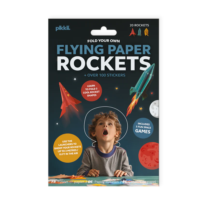 Flying Paper Rockets