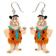 Fred Flintstone Drop Earrings
