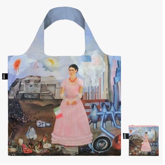 Frida Kahlo Borderline LOQI Shopping Bag