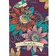 Frida Kahlo Stitched Notebook Pocket Lined