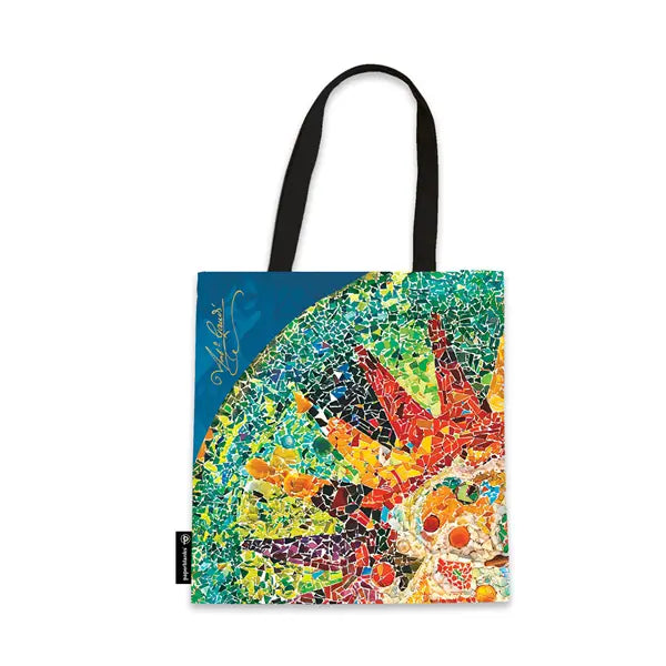 Gaudi's Sun Canvas Tote Bag