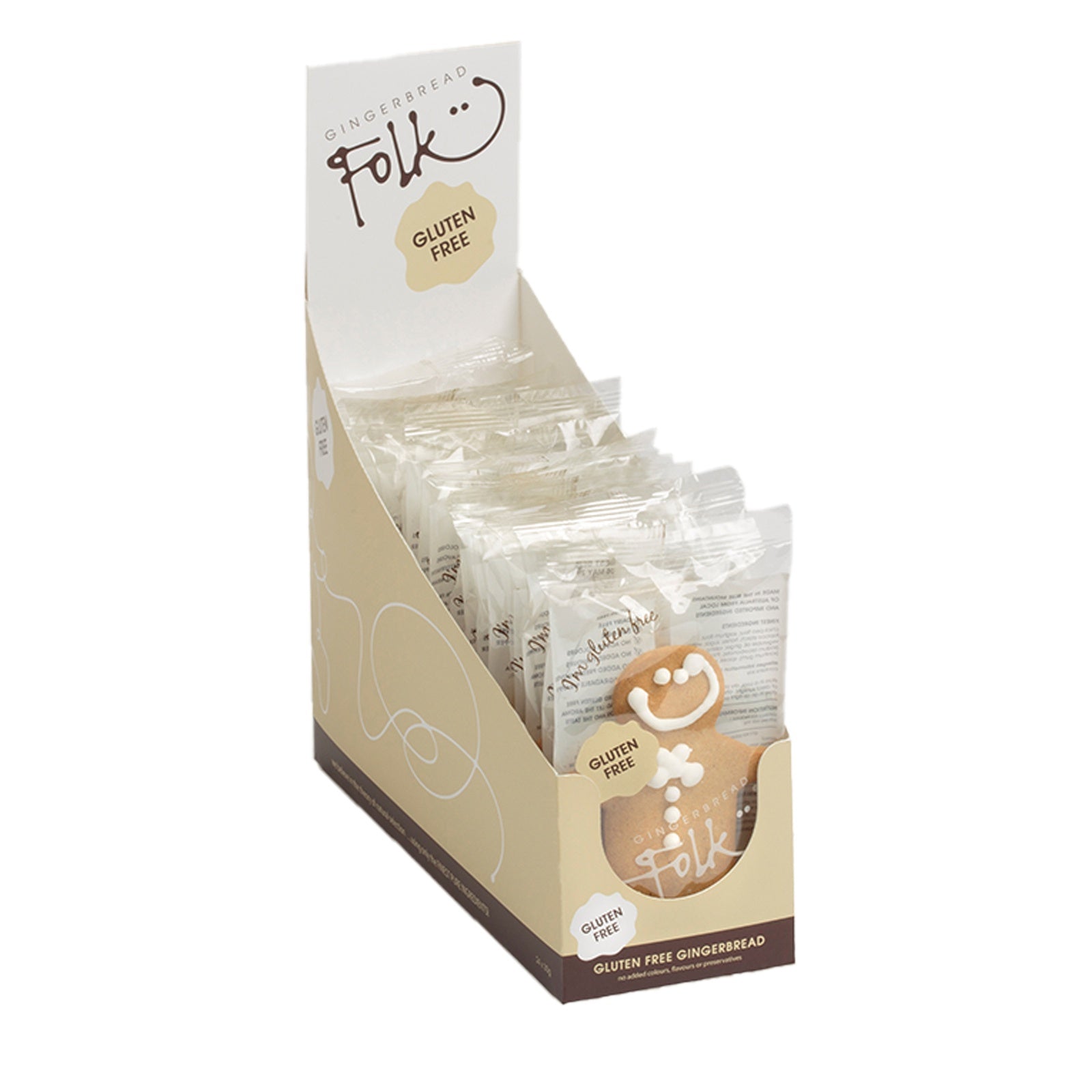 Gingerbread Folk Gluten Free Gingerbread Man 30g