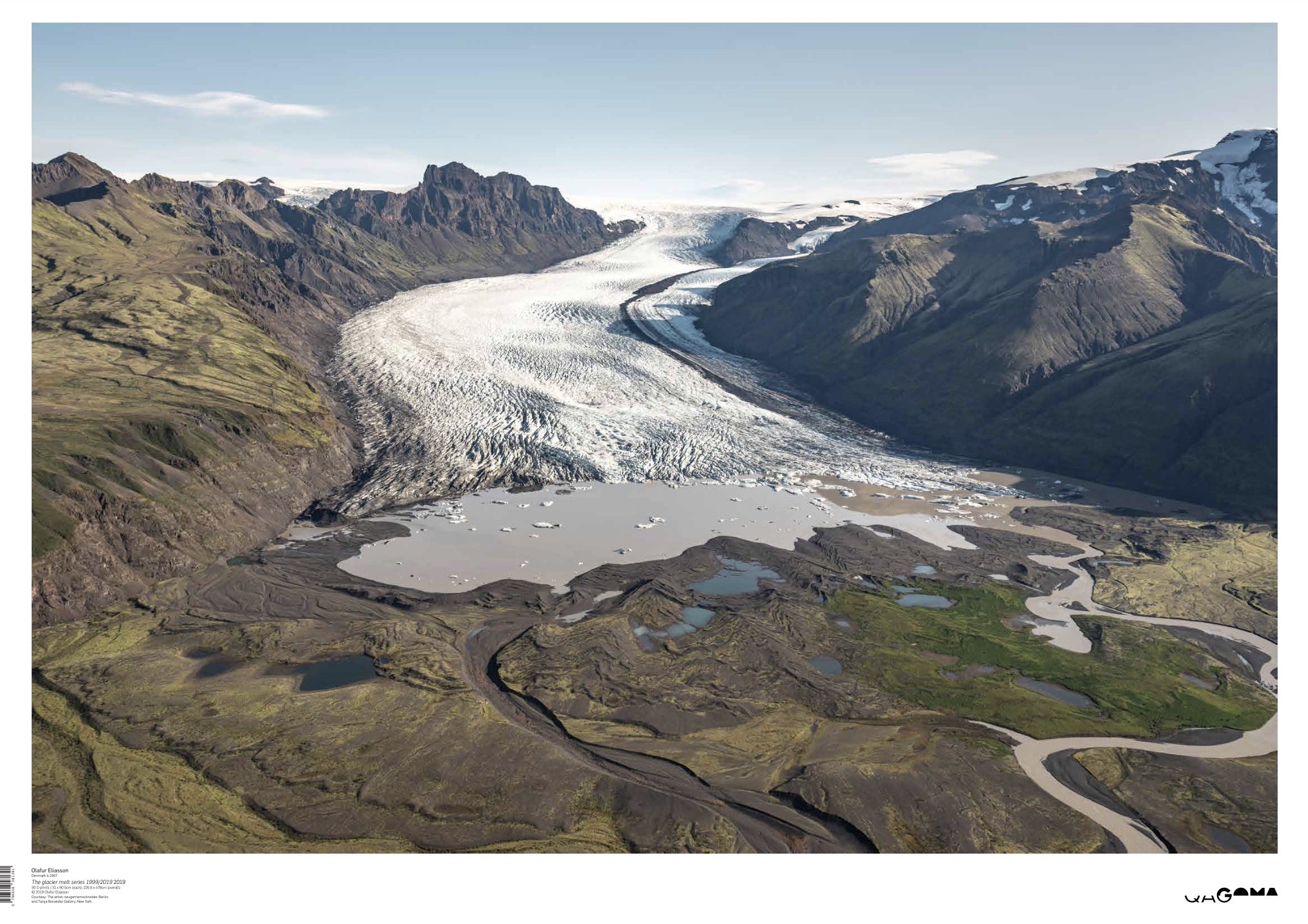 Glacier Melt Series Poster - Olafur Eliasson